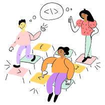 Team Coding 1 Illustration from Barcelona Set