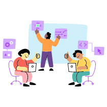 Team Coding 2 Illustration from Barcelona Set