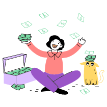 Becoming Rich 2 Illustration from Barcelona Set