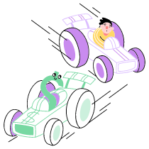 Chasing Money Illustration from Barcelona Set
