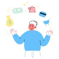 Financial Literacy 1 Illustration from Barcelona Set