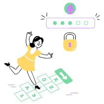 Enter Password 2 Illustration from Barcelona Set