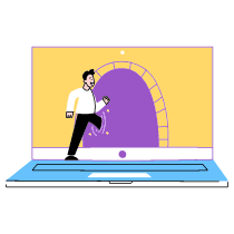 Logged In 1 Illustration from Barcelona Set