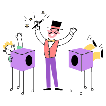 Magician 3 Illustration from Barcelona Set