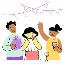 Party 2 Illustration from Barcelona Set