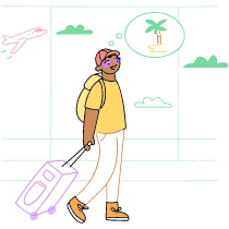 Trips 3 Illustration from Barcelona Set