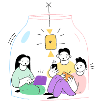 Clickbait Illustration from Barcelona Set