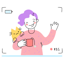 VLOG 1 Illustration from Barcelona Set