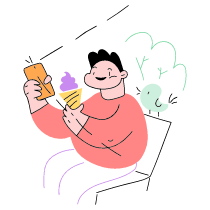 Vlog Illustration from Barcelona Set
