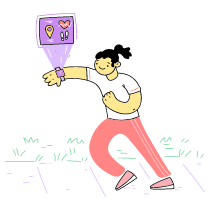 SMART WEARABLE 1 Illustration from Barcelona Set