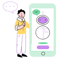 VIRTUAL ASSISTANT 1 Illustration from Barcelona Set