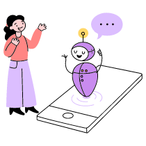 VIRTUAL ASSISTANT 2 Illustration from Barcelona Set