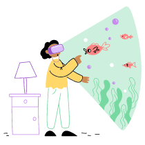 Virtual Reality 2 Illustration from Barcelona Set