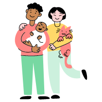 FAMILY 2 Illustration from Barcelona Set