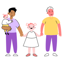 FAMILY 3 Illustration from Barcelona Set