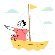 Going Onwards With Optimism 1 Illustration from Barcelona Set