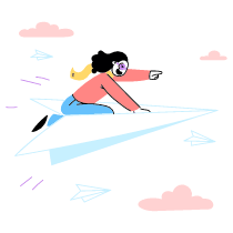 Going Onwards With Optimism Illustration from Barcelona Set