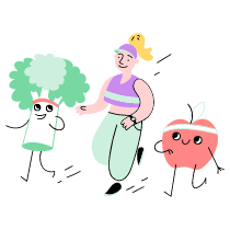 HEALTHY 1 Illustration from Barcelona Set