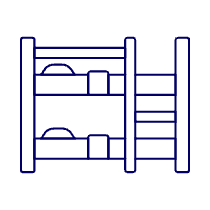 Bunkbed Room 1 Illustration from UX Line Set