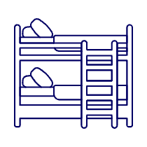 Bunkbed Room 2 Illustration from UX Line Set