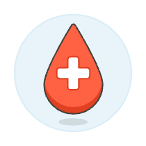 Blood Drop 2 Illustration from UX Colors Set