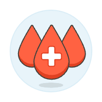 Blood Drop 3 Illustration from UX Colors Set