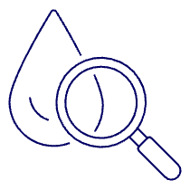 Blood Drop Test Illustration from UX Line Set