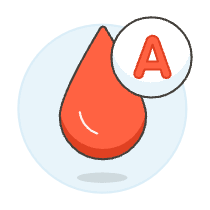 Blood Type A Illustration from UX Colors Set