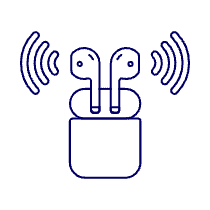 Airpod Bluetooth 1 Illustration from UX Line Set