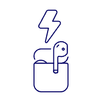Airpod Charging Illustration from UX Line Set