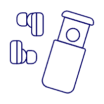 Handsets Wirless 1 Illustration from UX Line Set