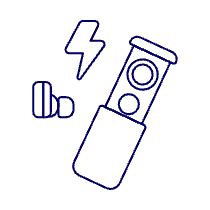 Handsets Wirless 2 Illustration from UX Line Set