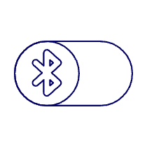 Bluetooth Enable Illustration from UX Line Set