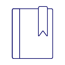 Notebook Bookmark Illustration from UX Line Set