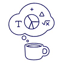 Coffee Ideas Illustration from UX Line Set