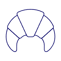 Croissant Illustration from UX Line Set