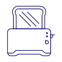 Toast Illustration from UX Line Set