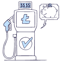 Gas Fees Ethereum Expensive Illustration from Bruxelles Duotone Set