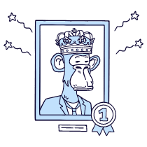 Nft Limited Edition Illustration from Bruxelles Duotone Set