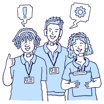 Customer Service Support Support Team Illustration from Bruxelles Duotone Set