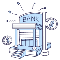 Bank 2 Illustration from Bruxelles Duotone Set