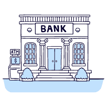 Bank 3 Illustration from Bruxelles Duotone Set
