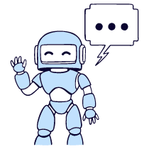 Chat Bot Illustration from Bruxelles Duotone Set