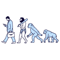 Evolution 1 Illustration from Bruxelles Duotone Set
