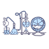 Lab Equipment 1 Illustration from Bruxelles Duotone Set