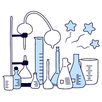 Lab Equipment 3 Illustration from Bruxelles Duotone Set