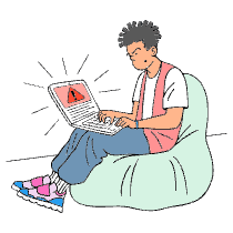 Fixing Bugs Illustration from Free illustrations Set