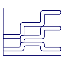 Area Chart Illustration from UX Line Set