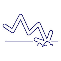 Crash Graph Illustration from UX Line Set