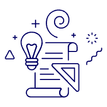 Idea Planning Illustration from UX Line Set